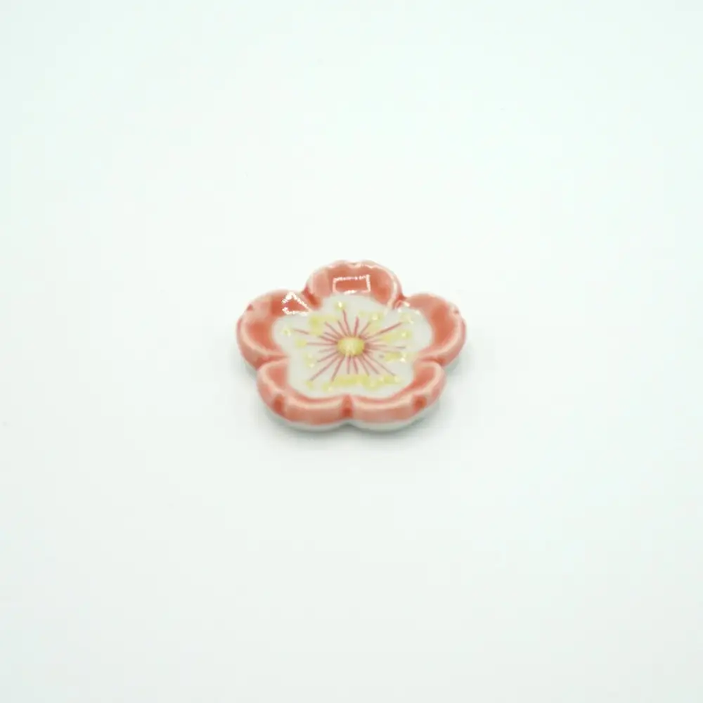 九谷焼 箸置・桜