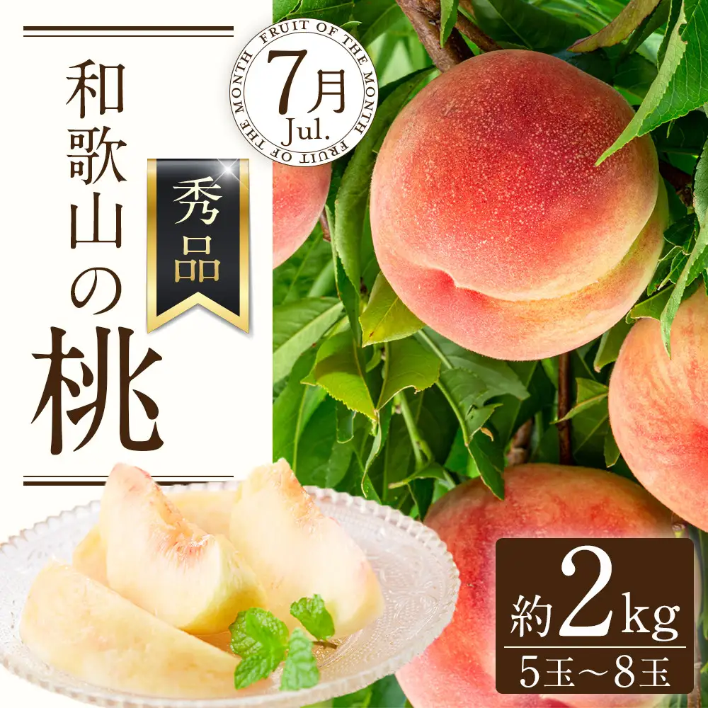 定期便全3回 【7月・8月・9月発送】 和歌山の夏のフルーツをお届け（桃・梨・シャインマスカット） ［TM224］