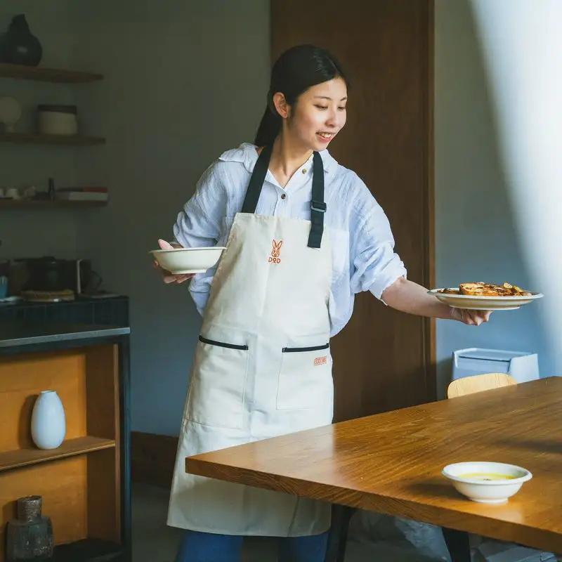 【DOD】fave apron（DH1-002-IV-M）
