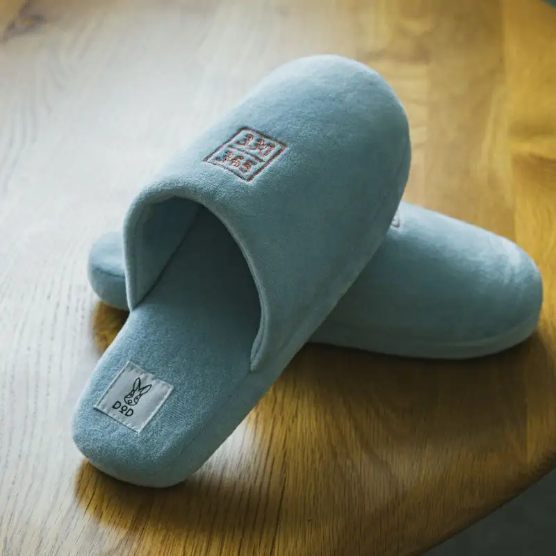 【DOD】fave room shoes（DH2-001-BL-L）