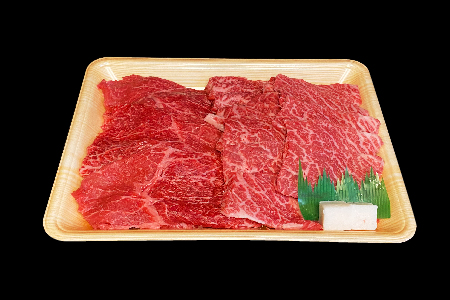 【食べて応援！】「A5ランク」米沢牛カルビ＆もも肉（焼肉用）800g_B073