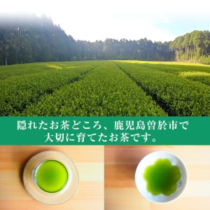 《 国内外 で 入賞 》隠れた お茶 どころ 、鹿児島 曽於茶 ＜厳選＞３本 セット ( 郷里の華 さえみどり・100g×3袋) お茶 緑茶 茶葉【曽於市観光協会】A211-v01
