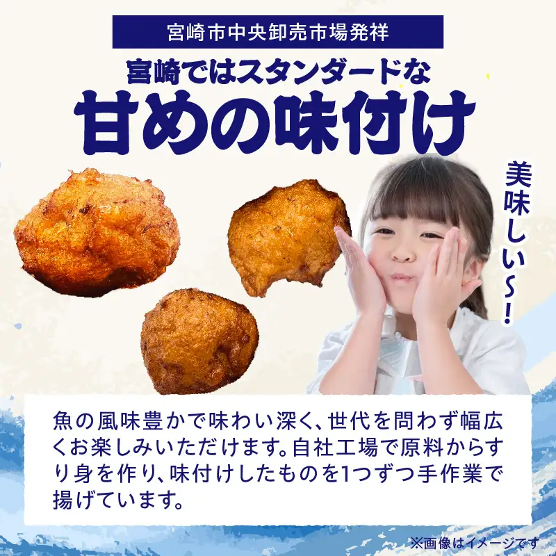 魚のすり身の天ぷら「ひな天」 さつま揚げ 未利用魚 天ぷら オオニベ