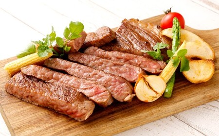なぎビーフ （希少部位ハネシタステーキ） ステーキカット 600g （300g × 2） ／ 肉 にく ニク お肉 おにく 牛肉 牛 うし 牛ステーキ 希少部位 ハネシタ ステーキ 国産牛 国産 岡山県産 岡山県 美咲町 冷凍