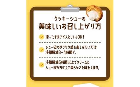 ≪2026年10月発送≫ 訳あり クッキーシュークリーム 3種詰合せ(カスタード、カカオ、アップル) 20個 ご家庭用 お菓子 洋菓子 小分け スイーツ F2Y-6414
