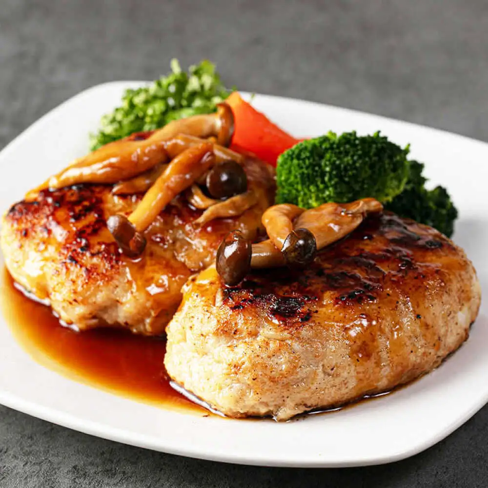 クローバーのとんバーグ 150g × 8個 糸島市 / 福岡マルシンフーズ / ハンバーグ 豚肉[ASQ001]