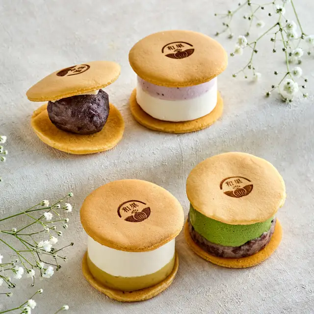【和洋菓子】もちもち生どら焼き　和かろん。4個入りご褒美スイーツ&手土産人気商品!_OS253-0001
