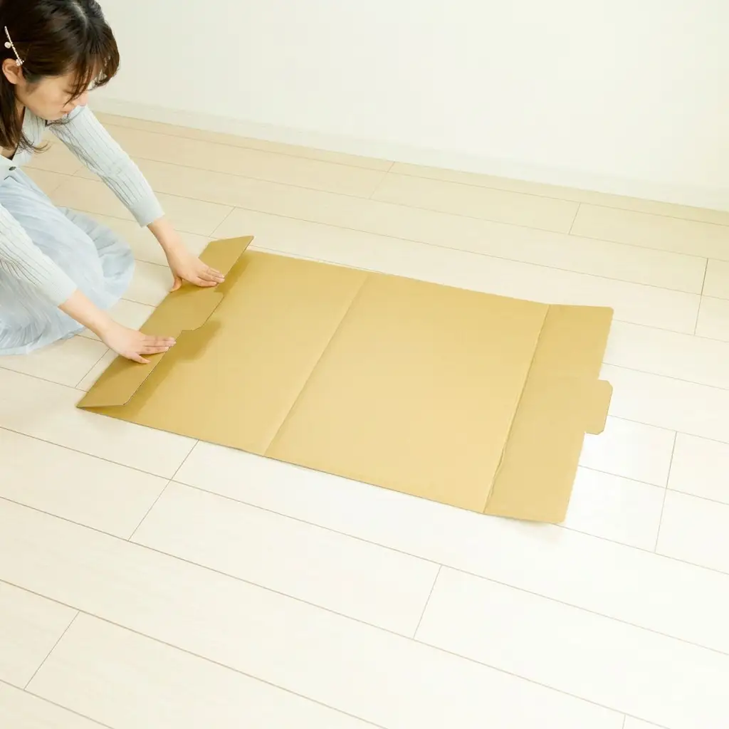 ダンボールベッド 組立不要 コンパクト収納 ダンボールベッド