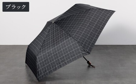 【カラーが選べる】紳士チェック柄大判 65㎝ラクミニ 折りたたみ傘 ネイビー 傘 雨傘 雨具 メンズ コンパクト 携帯 福岡県 筑後市