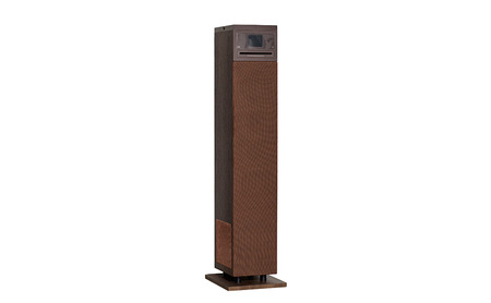 スピーカー CD Bluetooth Walnut スピーカー