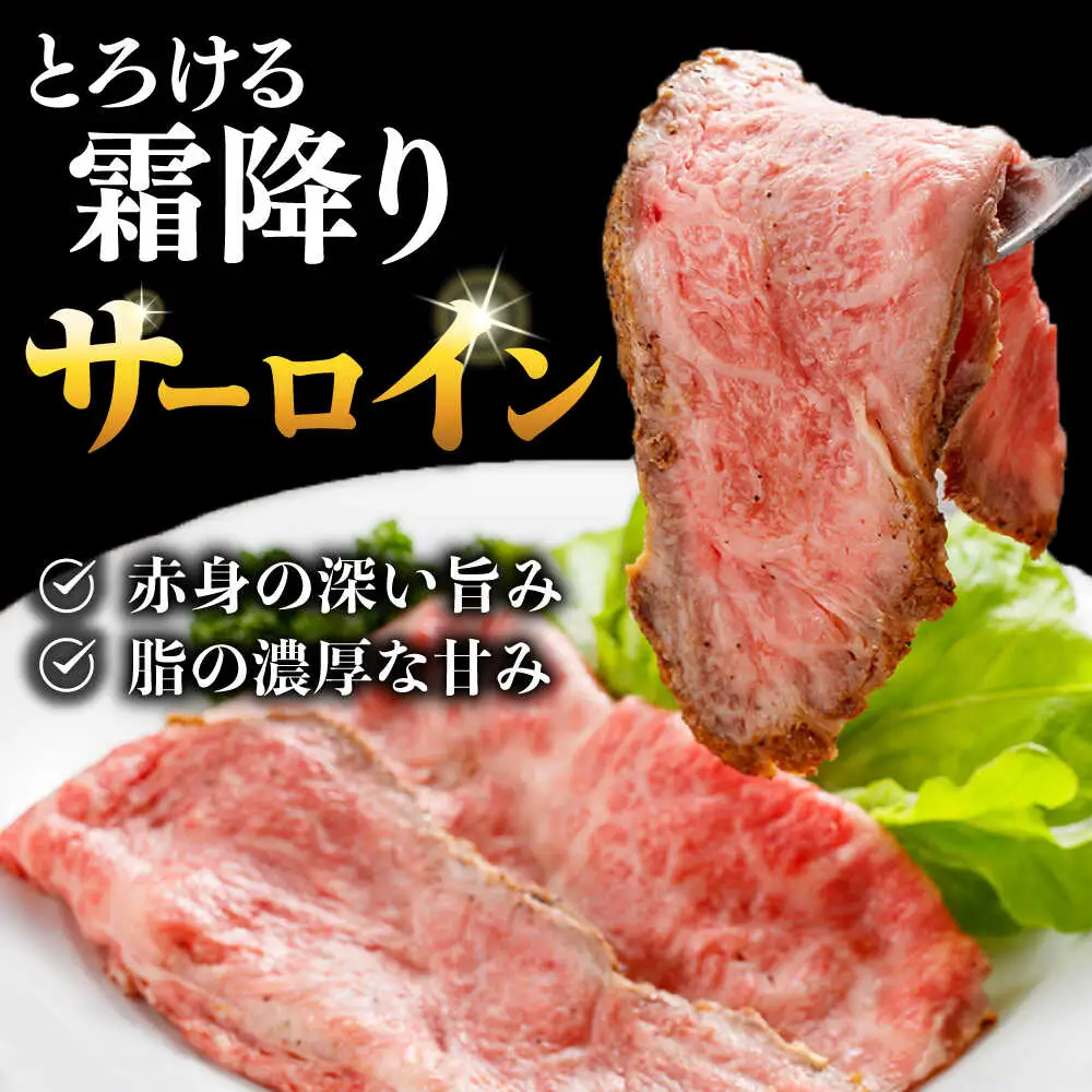 【肉好きを唸らせる！】長崎和牛 希少部位 サーロインローストビーフ 200g / サーロイン ローストビーフ ろーすとびーふ 国産 和牛 スライス 牛 a5 牛肉 / 諫早市 / 野中精肉店[AHCW147]