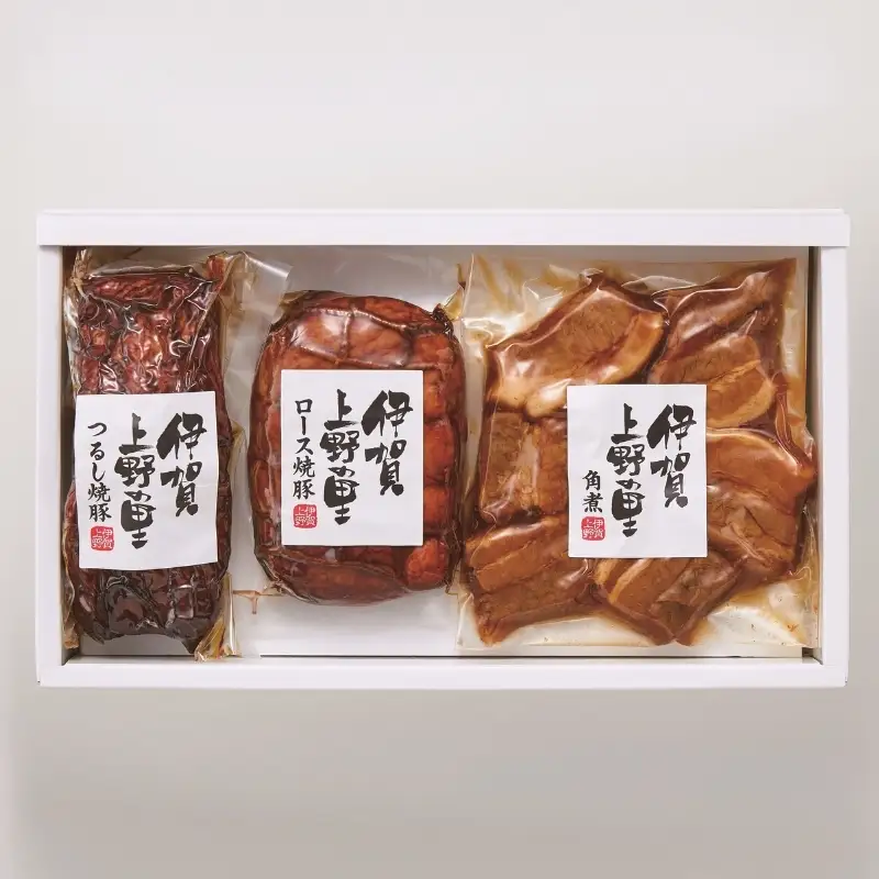 伊賀上野の里 焼豚&角煮セット【yuni0002】