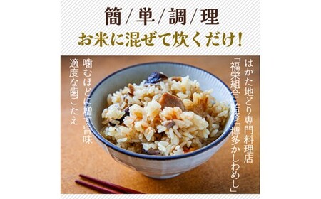 炊き込みご飯の素 博多かしわめし 2～3人前(2合用)【株式会社JSE】_HA1861