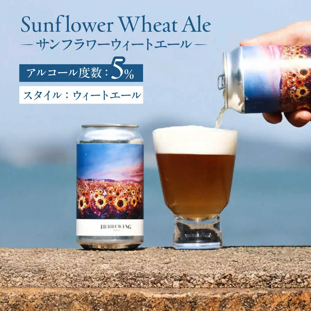 糸島 クラフトビール 3種（ウィートエール/ペールエール/メキシカンラガー） 飲み比べセット 3種×2缶 計6缶 各350ml  IB BREWING　糸島市 / 株式会社Story Agent お酒 地ビール[ABQ001]