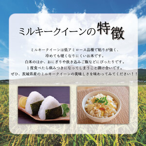 令和8年産 米 ミルキークイーン 5kg |お米 茨城県 行方市(HA-25)