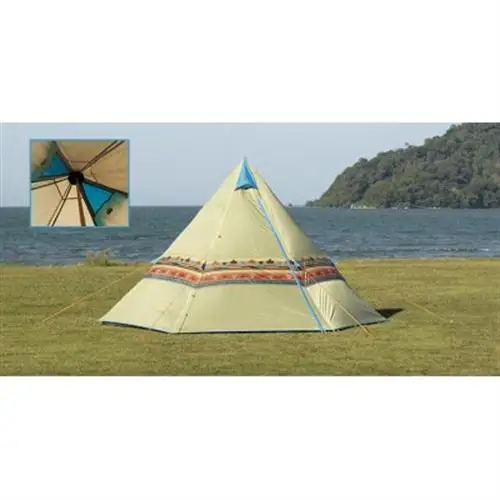 LOGOS ナバホ Tepee 400 ナバホ柄のロゴスの定番大型ティピーテント 71806500【1688883】