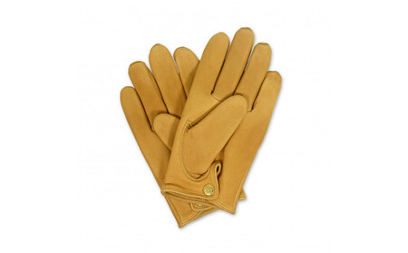LAMP GLOVES -UTILITY GLOVE MID -(カラー：キャメル／サイズ：XL)【革手袋 レザー グローブ 鹿革 メンズ レディース Lamp gloves ランプグローブス ミッド ドライビンググローブ バイカー ファッション 手袋 香川県 さぬき市】