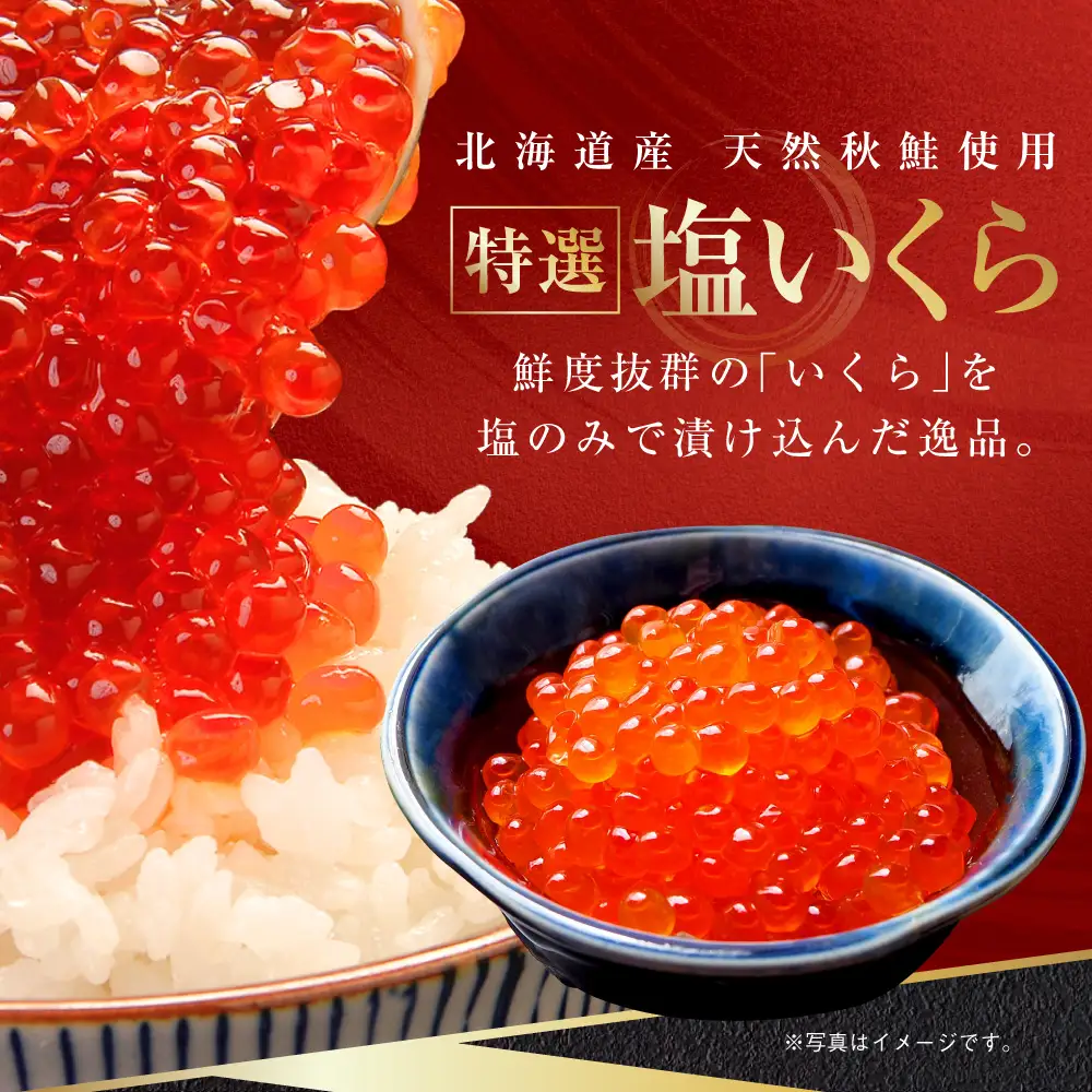 【 北海道 産 】 マルア阿部商店特選 塩 いくら 500 g ふるさと納税 イクラ 魚卵 