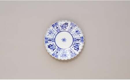 有田焼  芙蓉紋 菊型 プレート 2個セット【鷹巣瑞光堂】食器 器 うつわ 手描き 45000円 dd014