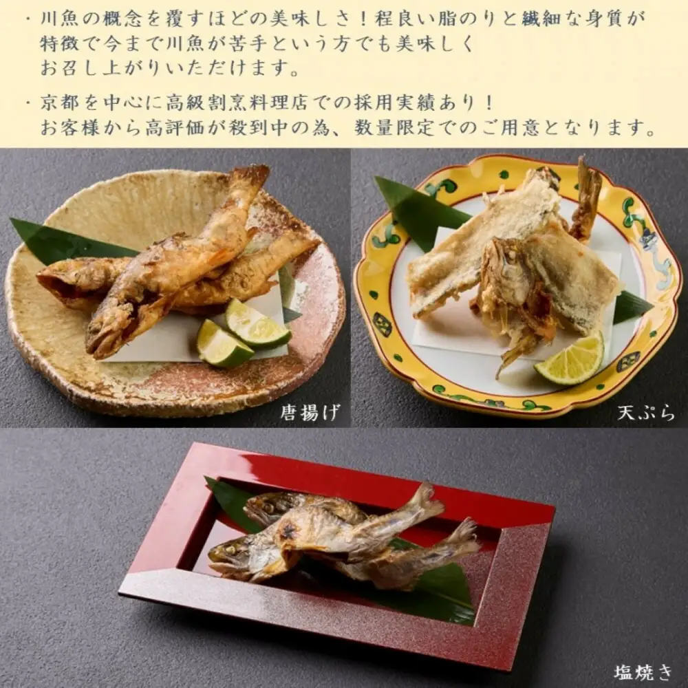 甲賀びわます “ささゆり”　塩焼きサイズ 5尾入り×2パック