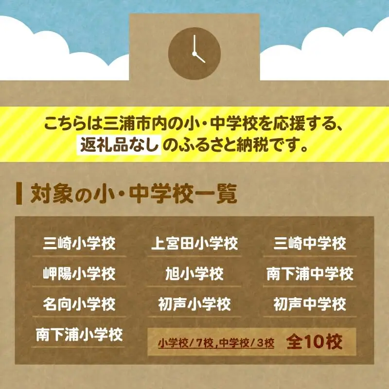 【 母校応援 ふるさと 寄附金 事業 】 （ 返礼品なし ） 旭小学校 （ 10,000円 ） MS-10000-6 返礼品無 応援