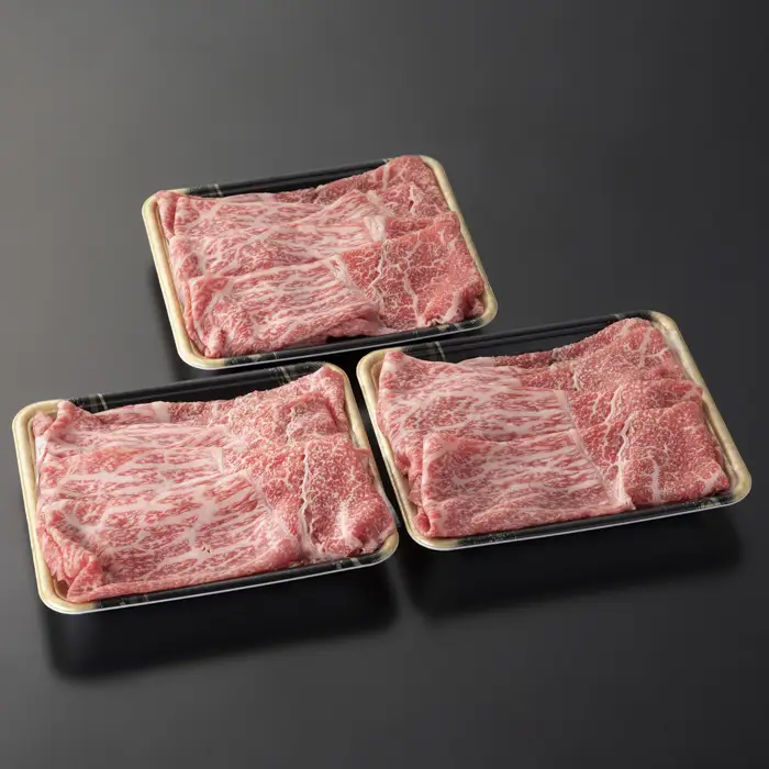 【A-363】宝牧場 近江牛赤身すき焼き・しゃぶしゃぶ用 200g×3／計600g ［高島屋選定品］