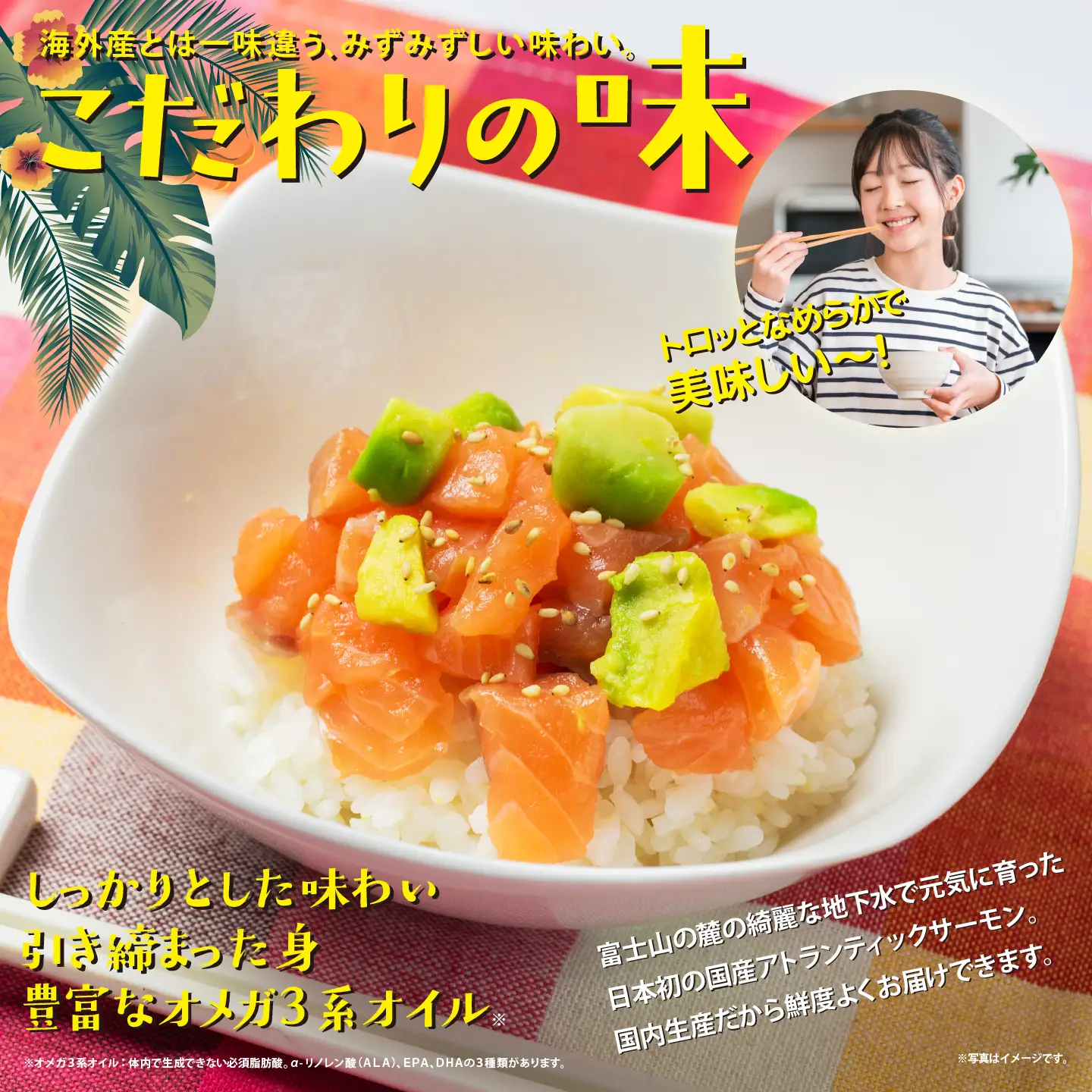 ポキ丼 サーモン 冷凍 約160g×4P プレーン サーモン 海鮮丼