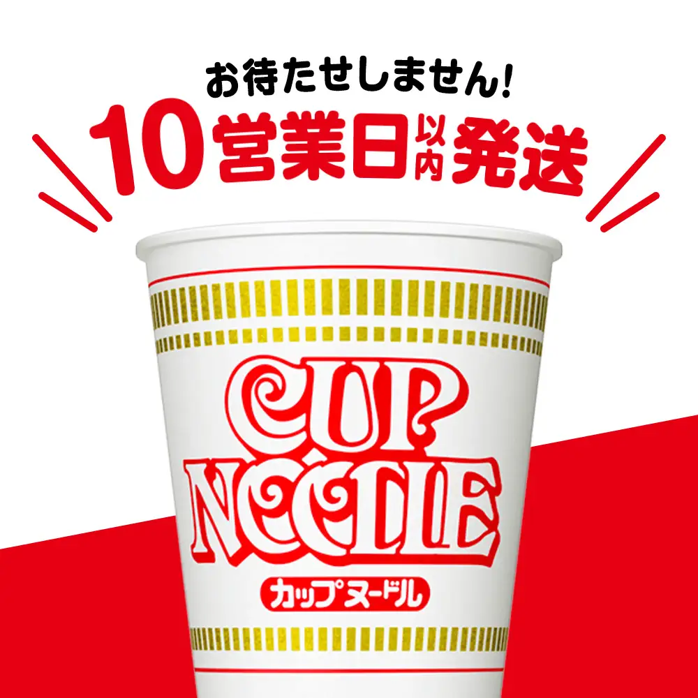 日清 カップヌードル 10食