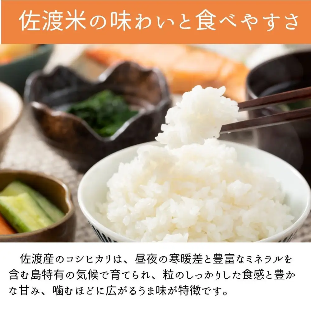 【6回定期便】令和8年産 佐渡産コシヒカリ 無洗米 合計12kg（2kg×全6回）数量限定 送料無料