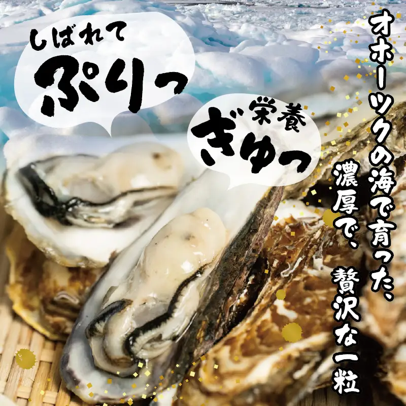 オホーツク 湧別 サロマ湖産 殻付き 牡蠣 生食可 5kg
