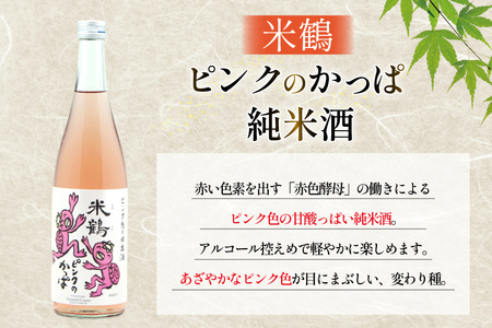 日本酒 ピンクのかっぱ 純米酒 720ml 2本 セット