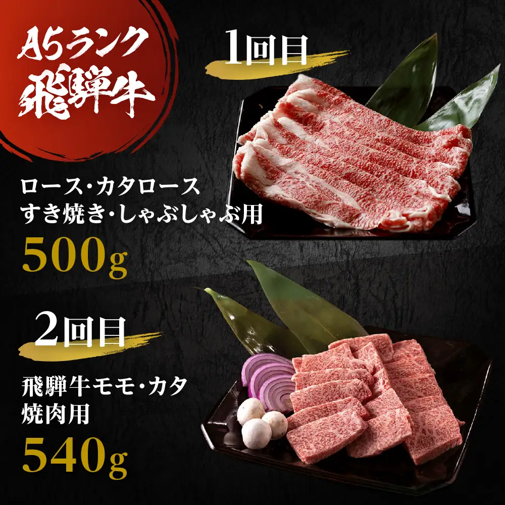 定期便 5回 A5飛騨牛 ご褒美 | 定期便