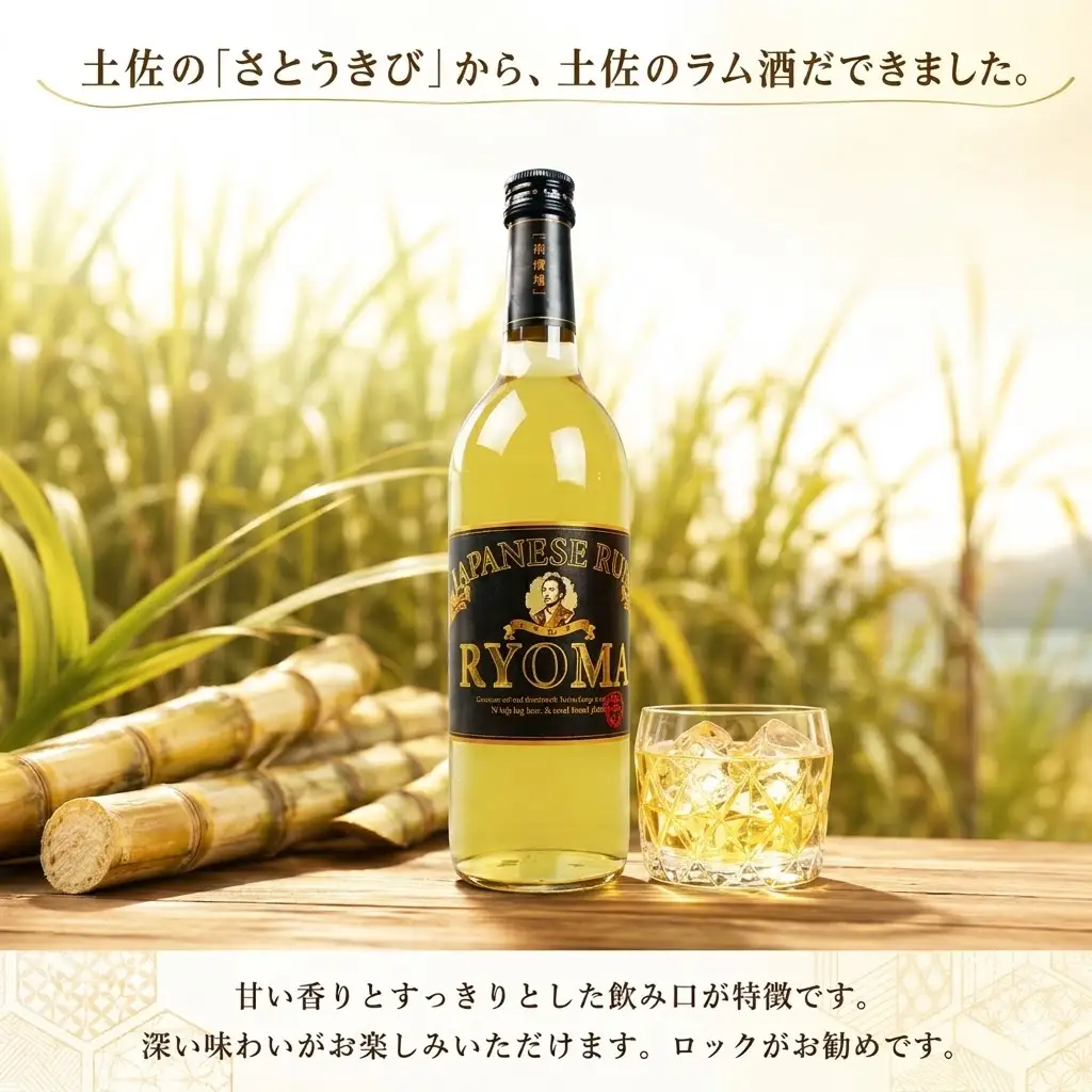 ジャパニーズラム 龍馬 720ml 1本 | お酒 高知県 安芸市