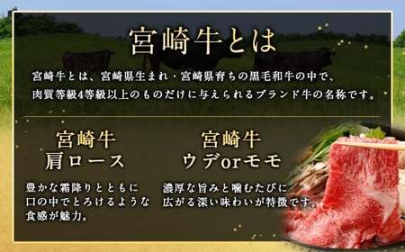 ＜宮崎牛すきしゃぶ2種（赤身霜降り） 計600g＞入金確認後、翌月末迄に順次出荷 300g×2パック お肉 肉 宮崎牛 牛肉 赤身 肩ロース ロース モモ ウデ スライス すき焼き しゃぶしゃぶ 霜降り 冷凍 宮崎県 高鍋町【c1534_mc】