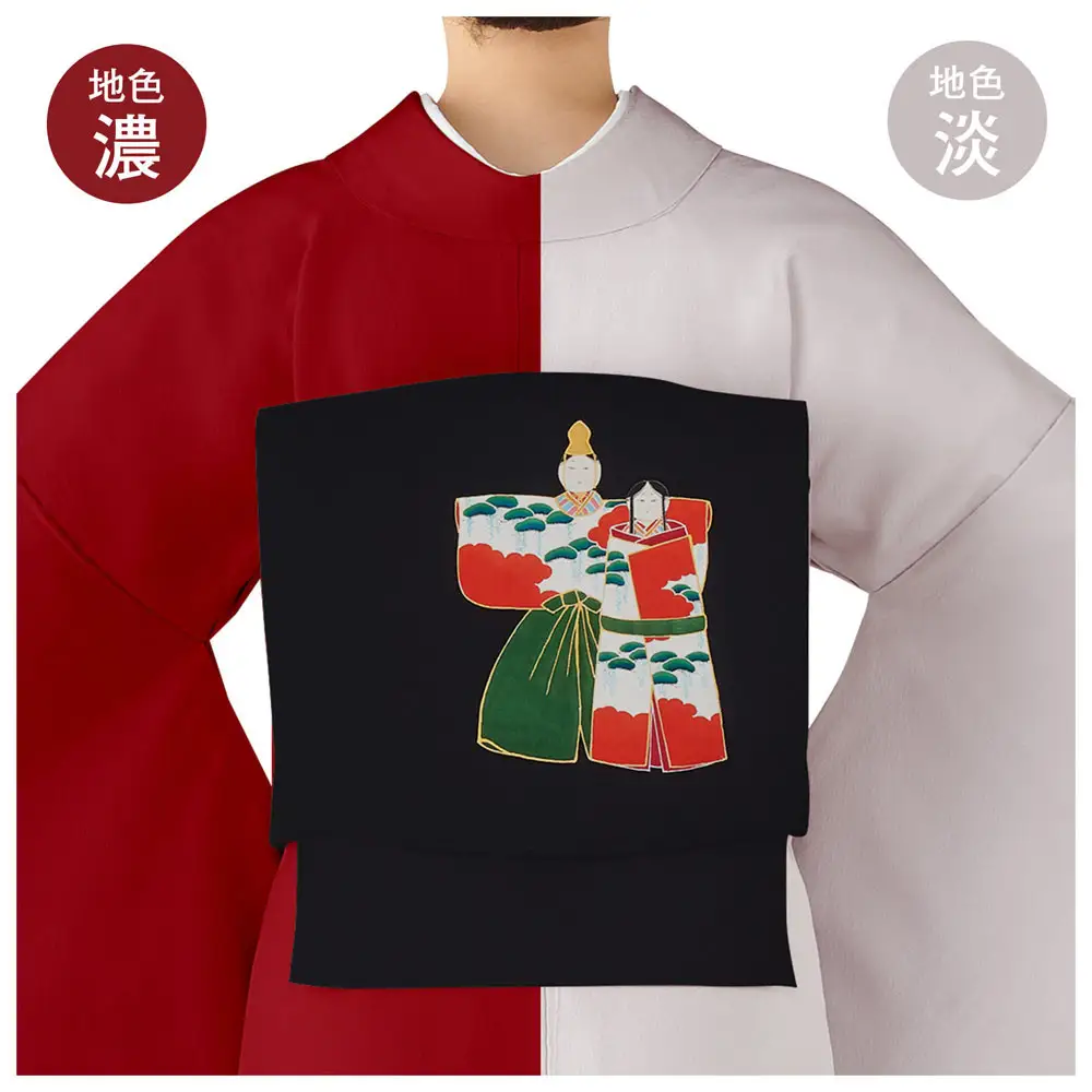 【和装振興応援プロジェクト】歳時記3月3「ひな祭り」京手描友禅 染帯｜染帯 着物 織物 人気 おすすめ [ 手描友禅 帯 染匠 職人 歳時記 人気 おすすめ ギフト プレゼント お取り寄せ 通販 送料無料 ふるさと納税 ]