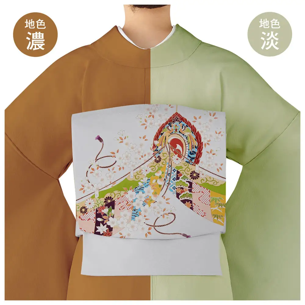 【和装振興応援プロジェクト】歳時記4月2「桜花祭」京手描友禅 染帯｜染帯 着物 織物 人気 おすすめ [ 手描友禅 帯 染匠 職人 歳時記 人気 おすすめ ギフト プレゼント お取り寄せ 通販 送料無料 ふるさと納税 ]
