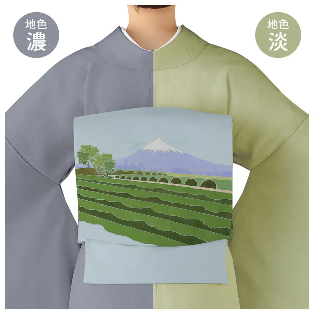 【和装振興応援プロジェクト】歳時記5月2「八十八夜」京手描友禅 染帯｜染帯 着物 織物 人気 おすすめ [ 手描友禅 帯 染匠 職人 歳時記 人気 おすすめ ギフト プレゼント お取り寄せ 通販 送料無料 ふるさと納税 ]