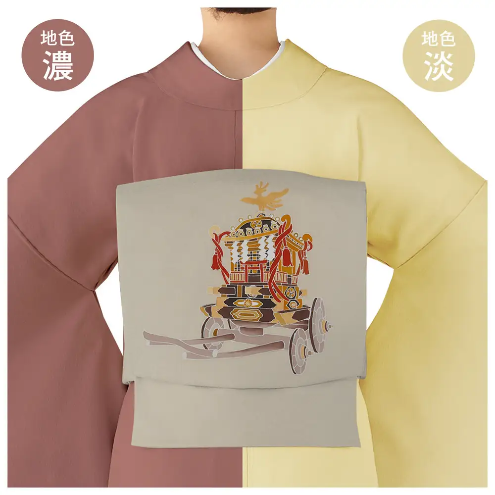 【和装振興応援プロジェクト】歳時記9月3「秋祭り」京手描友禅 染帯｜染帯 着物 織物 人気 おすすめ [ 手描友禅 帯 染匠 職人 歳時記 人気 おすすめ ギフト プレゼント お取り寄せ 通販 送料無料 ふるさと納税 ]
