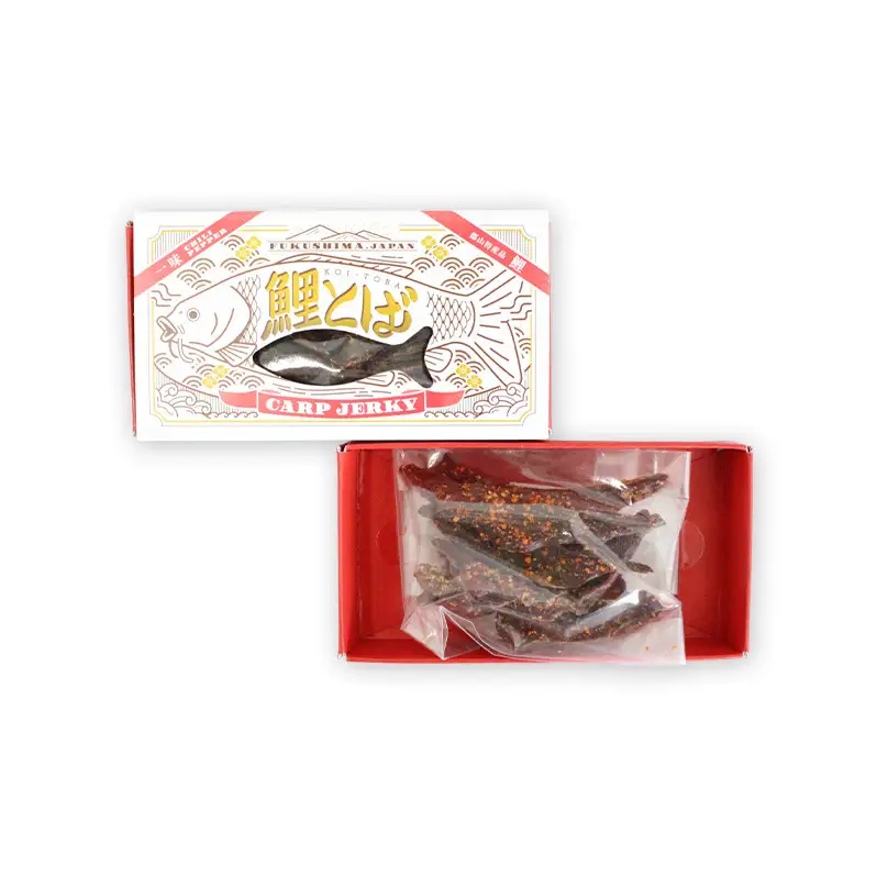 鯉とば 3種セット 鯉 コイ こい 魚 一味 醤油 しょう油 しょうゆ 黒コショウ 黒胡椒 ブラックペッパー ピリ辛 珍味 おつまみ 晩酌 旨み 旨味 国産日本産 福島県産 淡白 養殖 薄切り 酒のアテ 酒肴 つまみ 魚 日本酒 炙り ギフト 福島県 郡山市