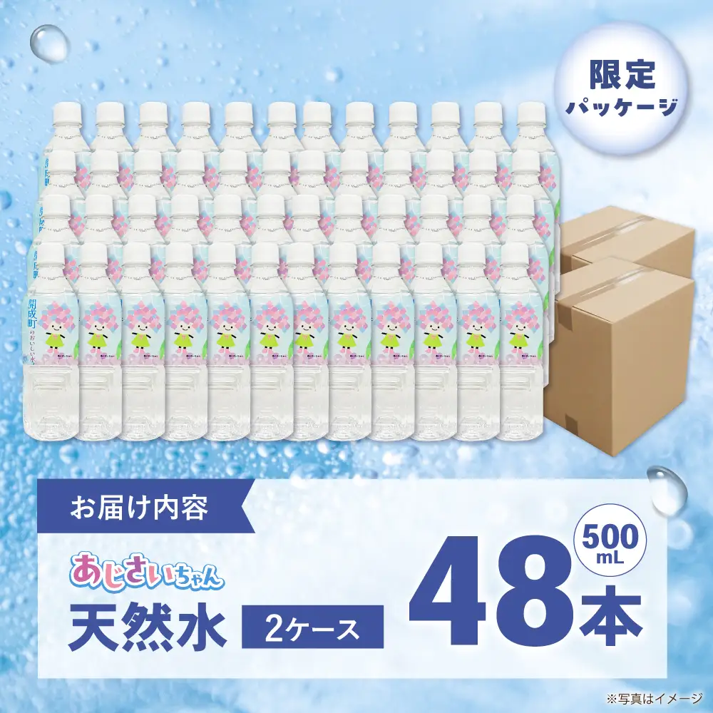 ミネラルウォーター （500mL×24本） 2箱 ミネラルウォーター [BDBE003-2]