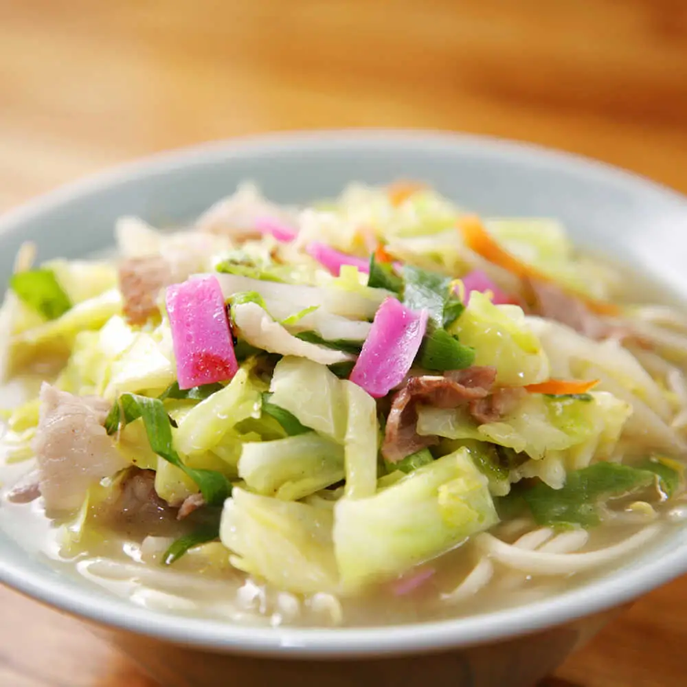 長崎ちゃんぽん 特製スープ付 16食 / ちゃんぽん チャンポン 長崎ちゃんぽん 麺 乾麺 とんこつ / 南島原市 / ふるせ [SAQ033]