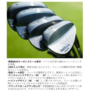 プロトウェッジ EP-105 50°/52°/56°/58° muziik ムジーク ゴルフ ゴルフクラブ PW EP-105　50°