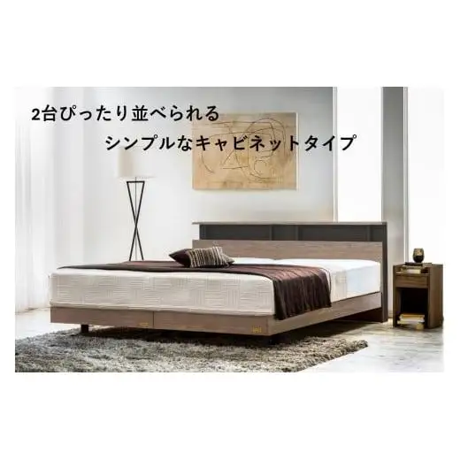 フランスベッド エルダ01C 脚付きタイプ セミダブル フレームのみ