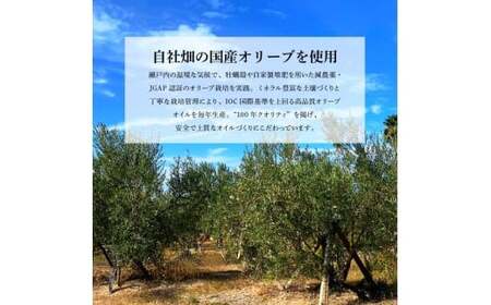 国産 エクストラバージンオリーブオイル オリーブ果実酢 お試し 4本セット