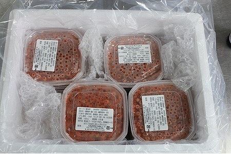 【北海道根室産】醤油イクラ100g×8P C-66014