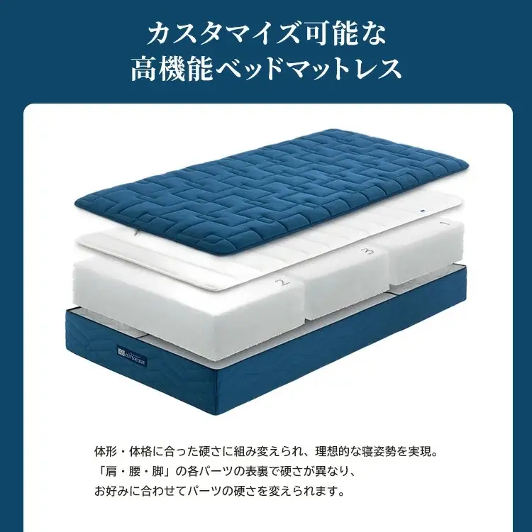 エアウィーヴ ベッドマットレスS4.0 クイーン 寝具 ｴｱｳｨｰｳﾞ 寝具