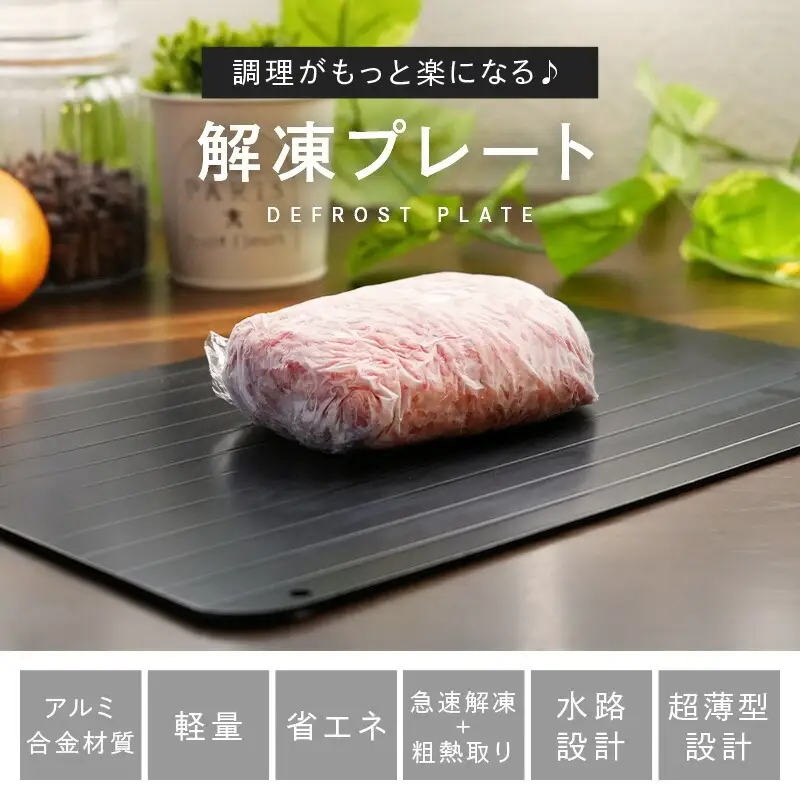 【ふるさと納税】解凍プレート厚さ3㎜L