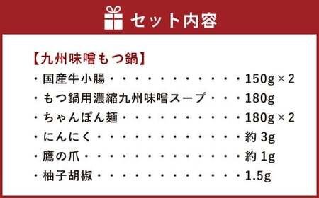 【博多鍋セット3】 博多の「人気2大鍋」のセット「九州味噌もつ鍋」と「博多水炊き（切り身）」計4～6人前 国産 モツ 味噌 牛 水炊き 鶏肉 牛もつ 鍋
