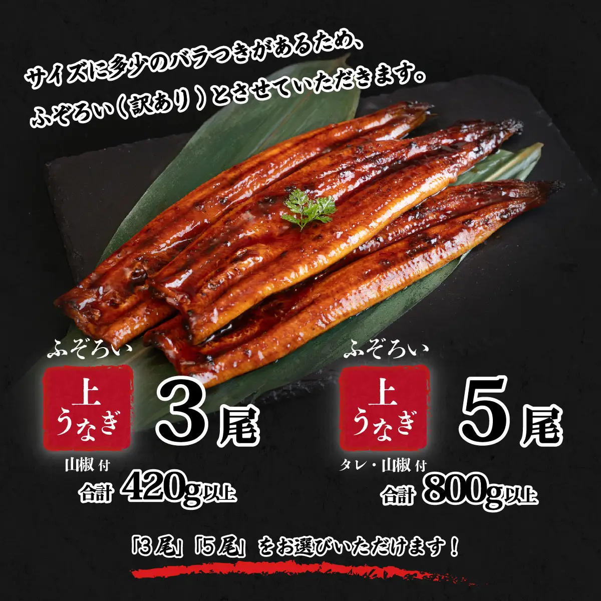 【土用の丑の日お届け】 国産 うなぎ 蒲焼き 3尾 420g以上 訳あり ウなぎ