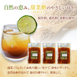 クラフトコーラシロップ　3パック入り
